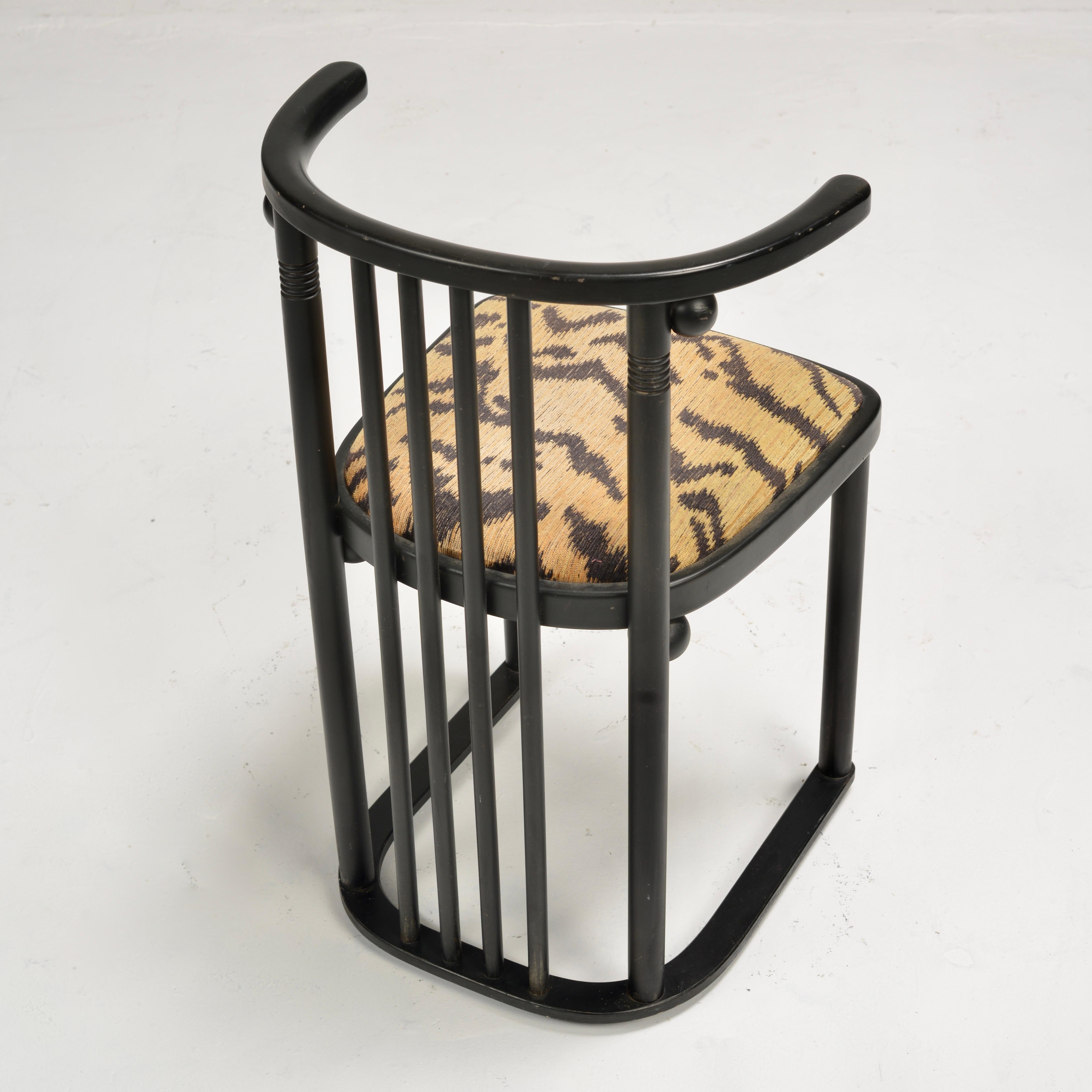 Fledermaus Chair by Josef Hoffman (Model 728) In Good Condition In Los Angeles, CA