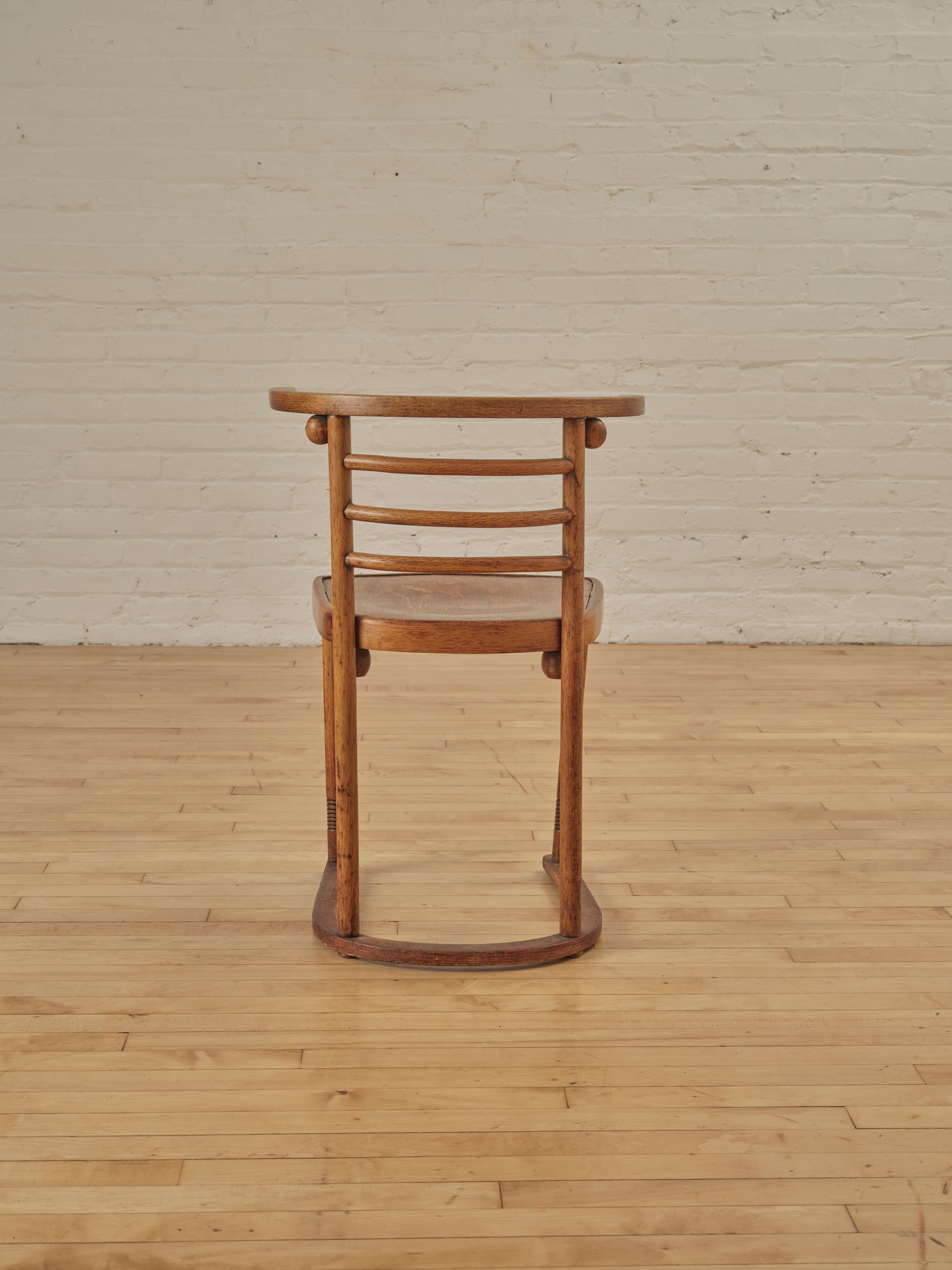 20th Century Fledermaus Chair by Josef Hoffman (Model 728) For Sale