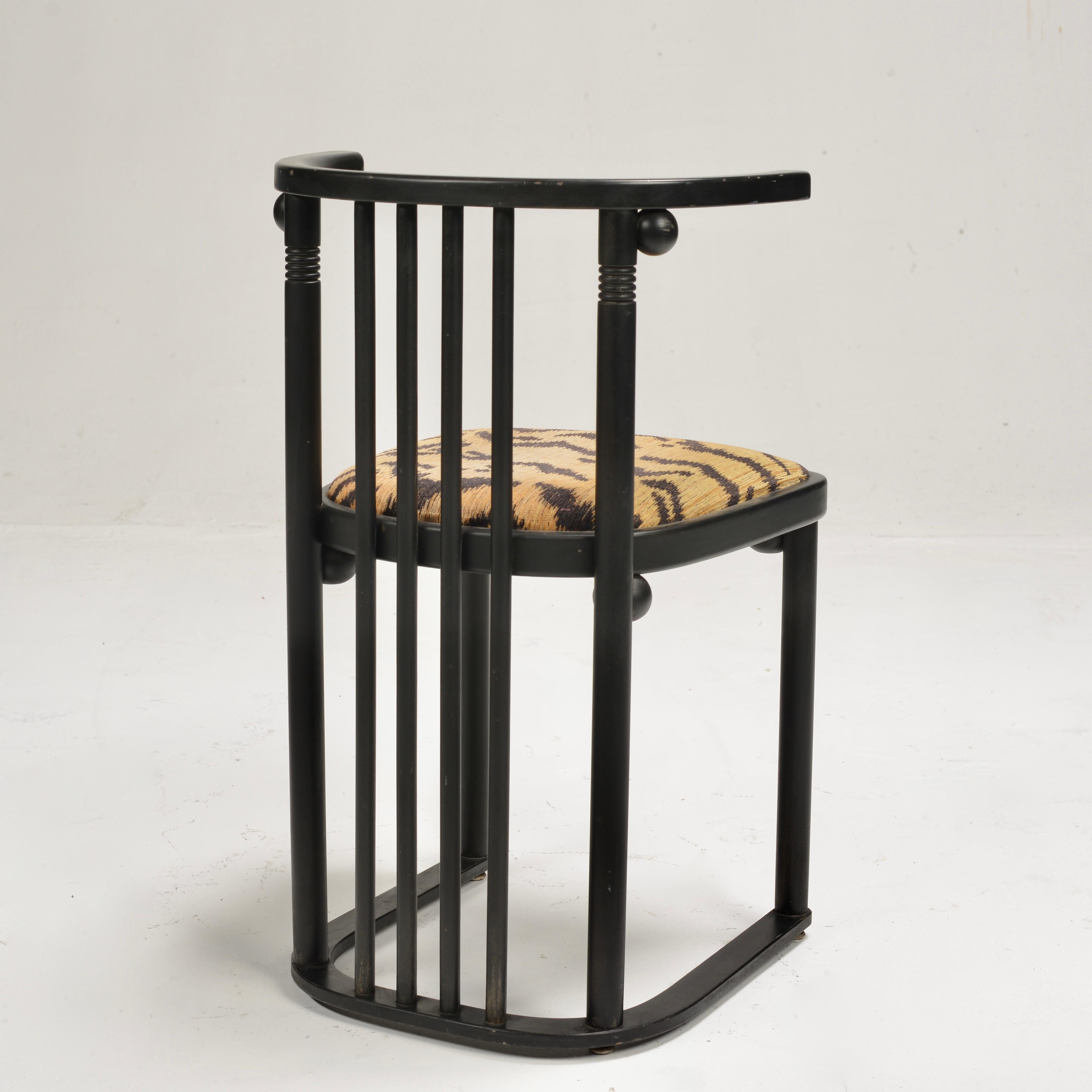 Early 20th Century Fledermaus Chair by Josef Hoffman (Model 728)