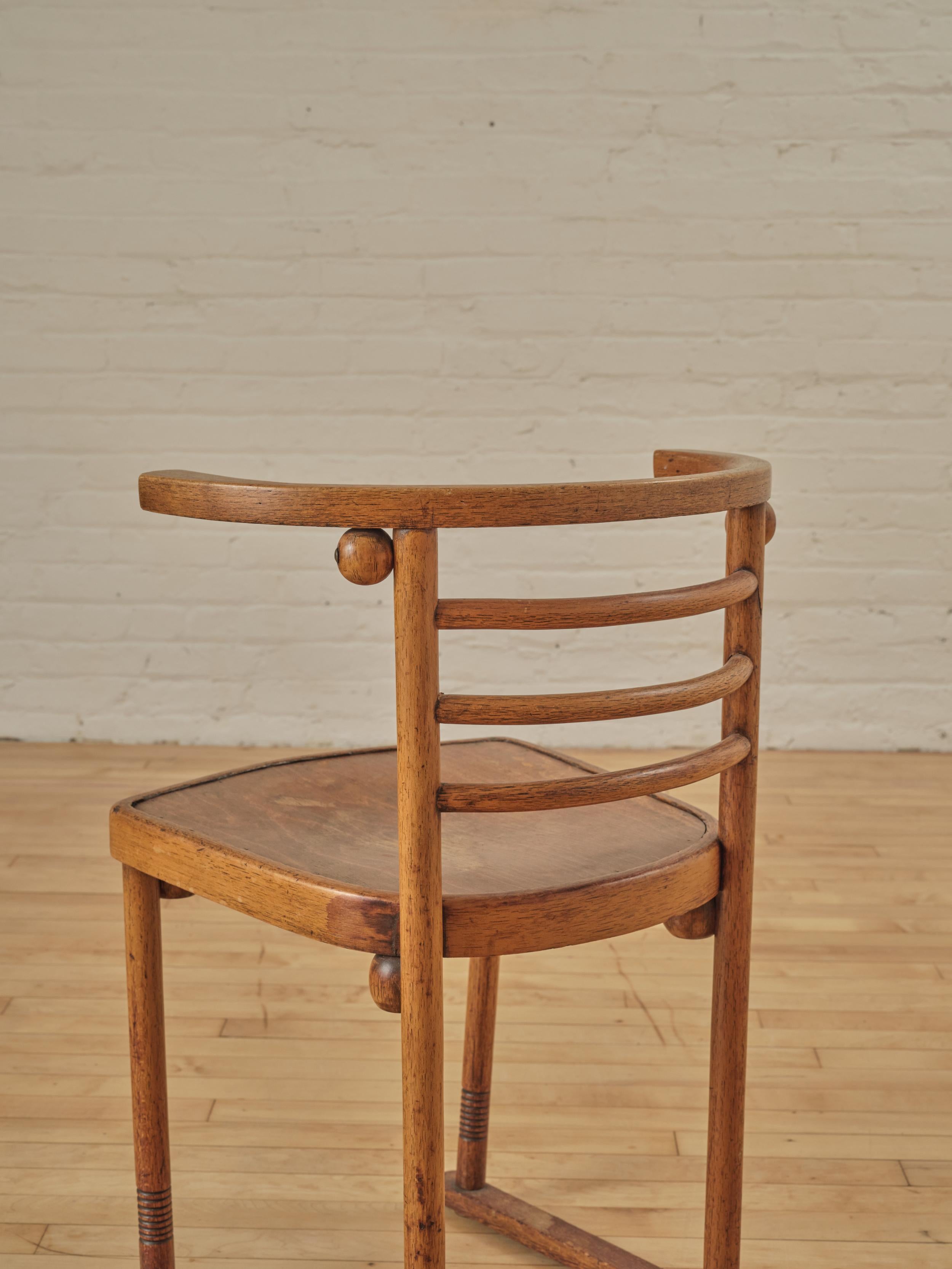 Fledermaus Chair by Josef Hoffman (Model 728) 1