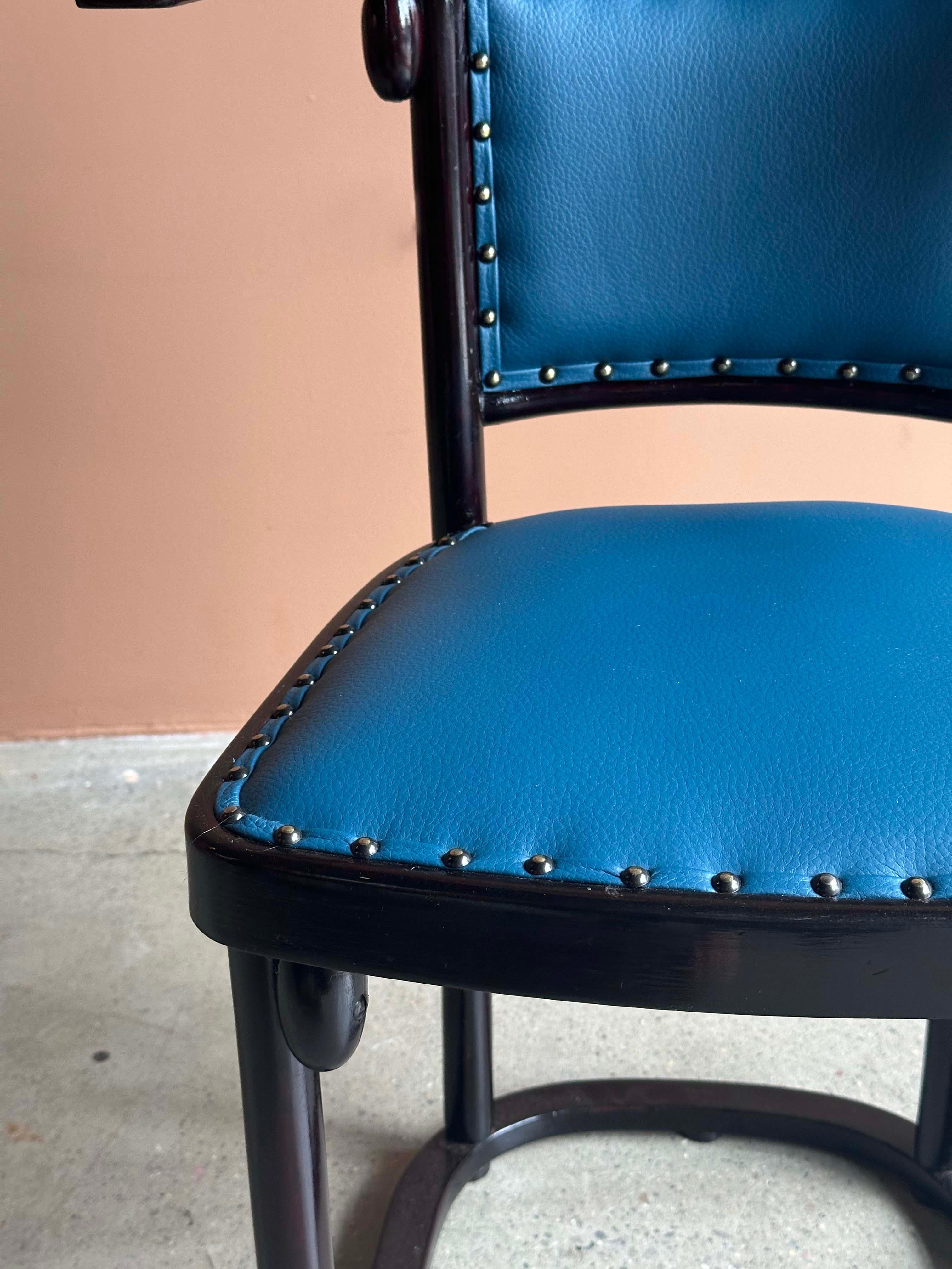 Sillas Fledermaus de Josef Hoffman para Thonet, Pareja Lacado en venta