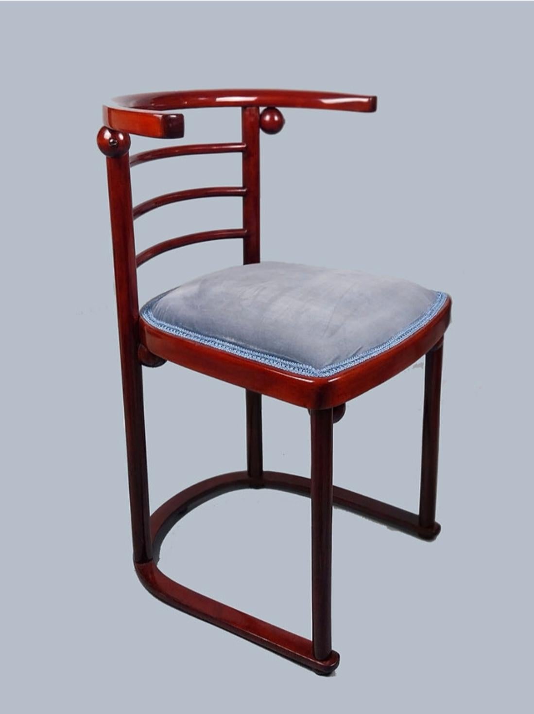 Vienna Secession Fledermaus chairs by Josef Hoffmann