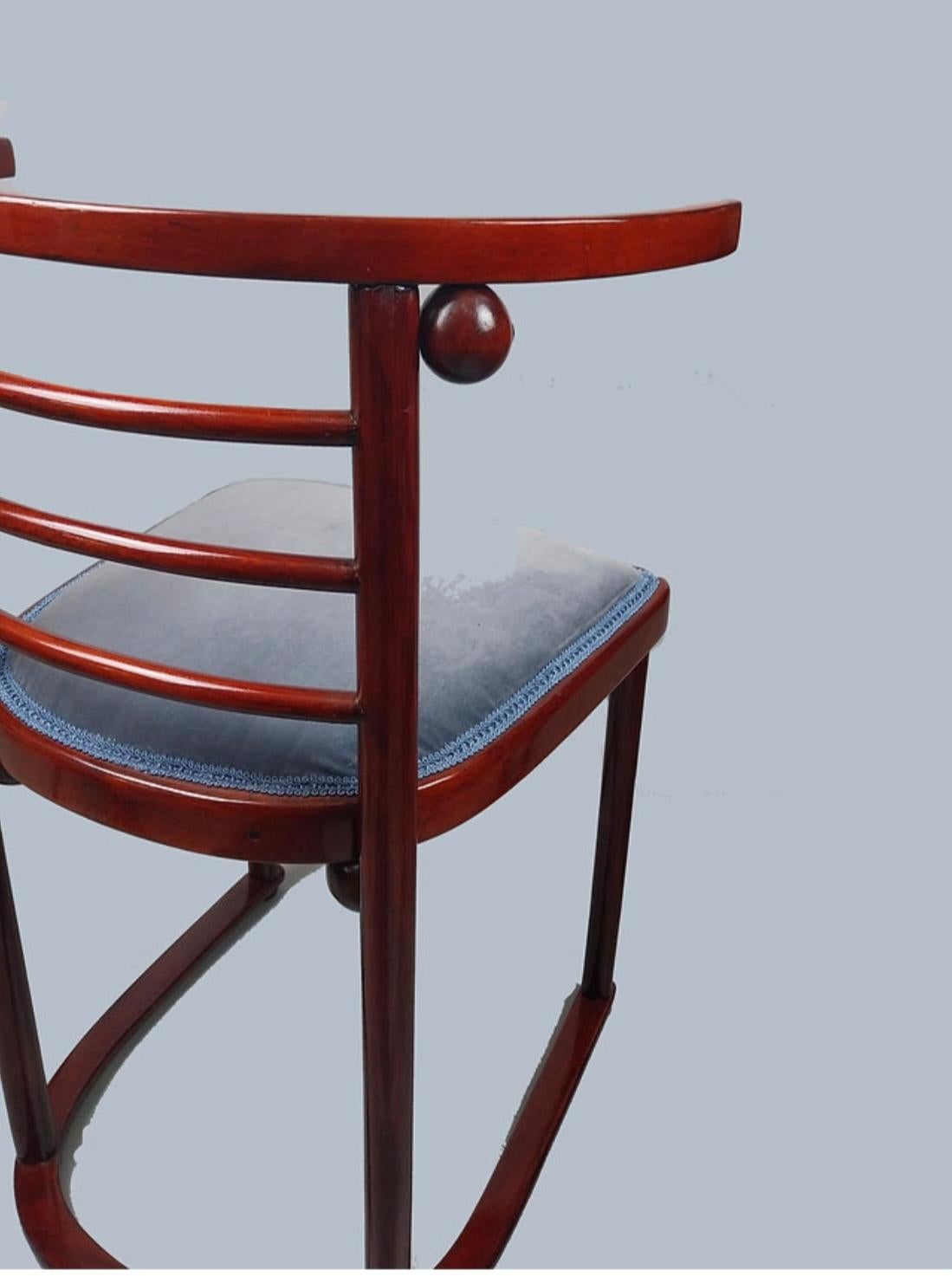 Austrian Fledermaus chairs by Josef Hoffmann