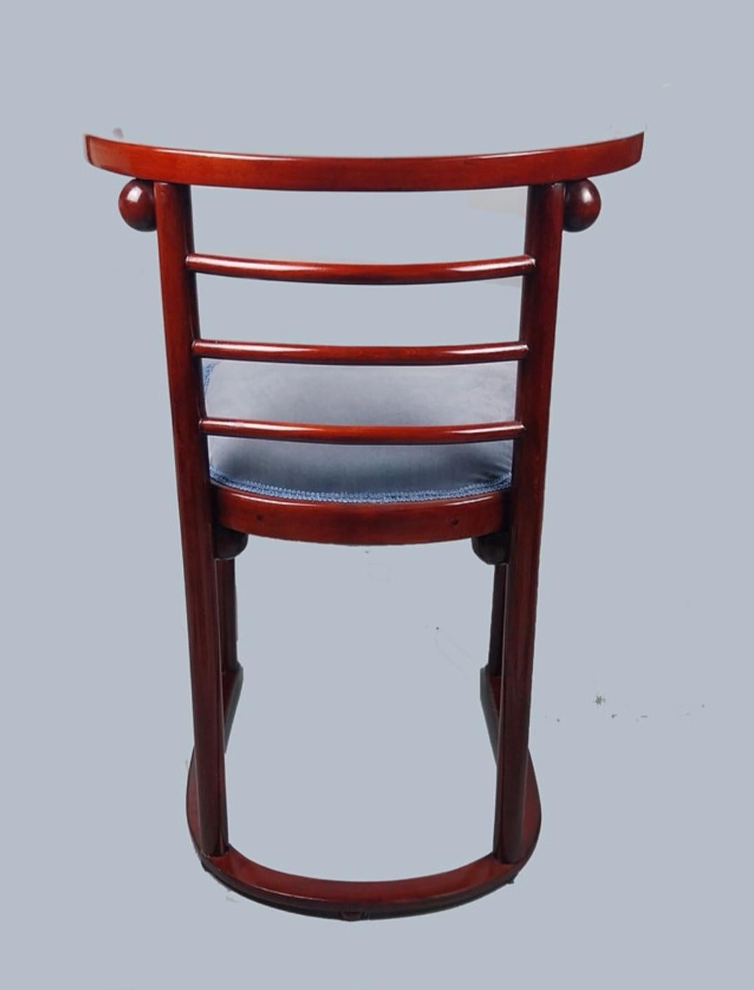Hand-Crafted Fledermaus chairs by Josef Hoffmann