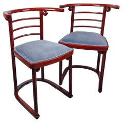 Fledermaus chairs by Josef Hoffmann