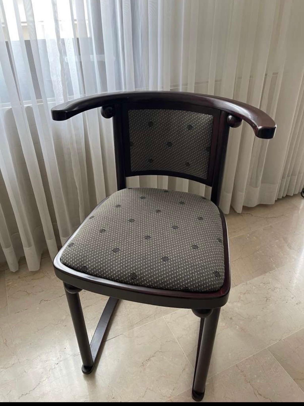 Set of 12 “Fledermaus” Armchairs by Josef Hoffmann— Customizable

An exceptional and rare set of twelve “Fledermaus” armchairs, originally designed by Josef Hoffmann for J. & J. Kohn and later produced by Wittmann. These iconic Jugendstil (Art