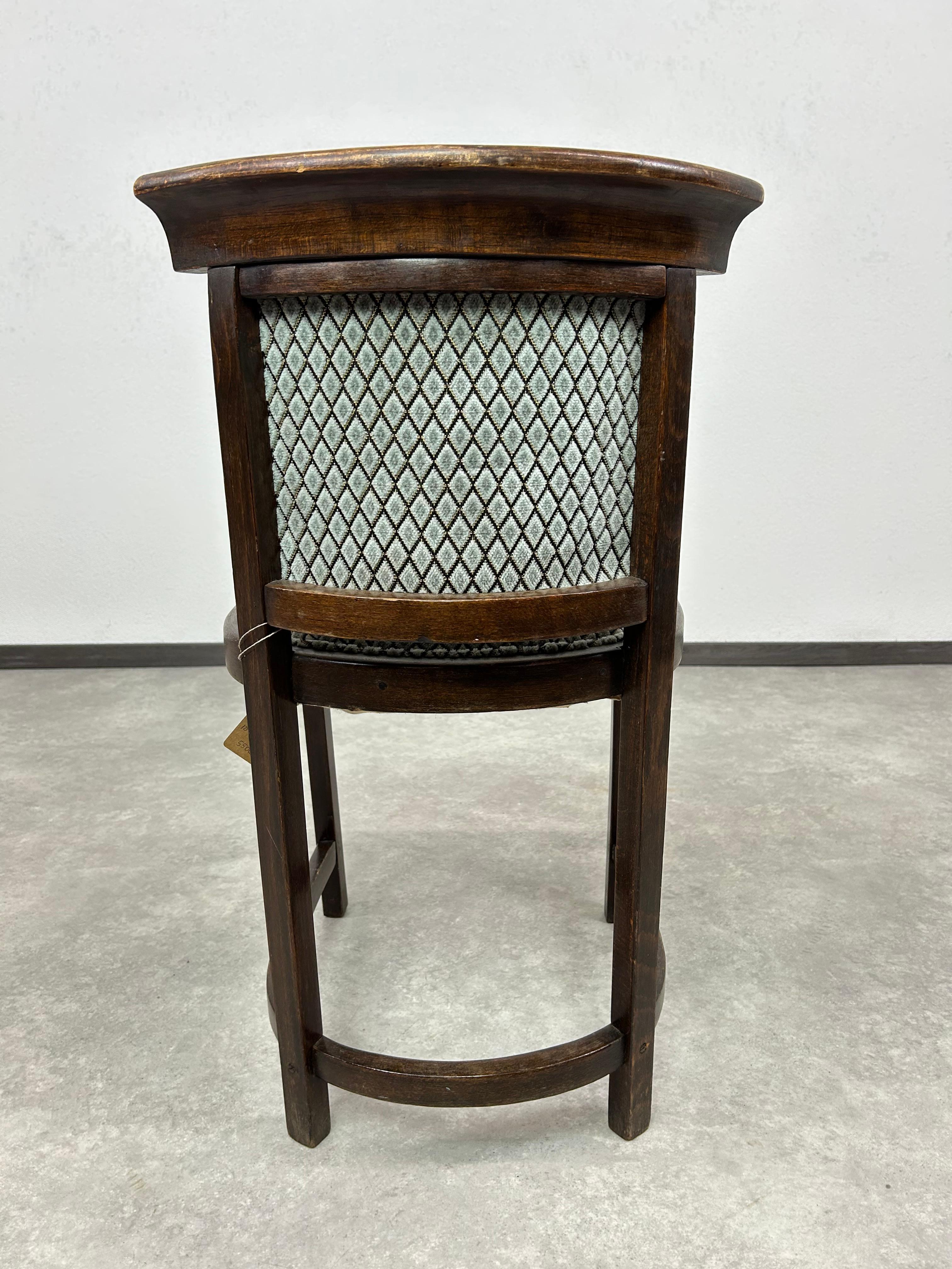 Sedia Fledermaus n.423 di Josef Hoffmann in vendita 4