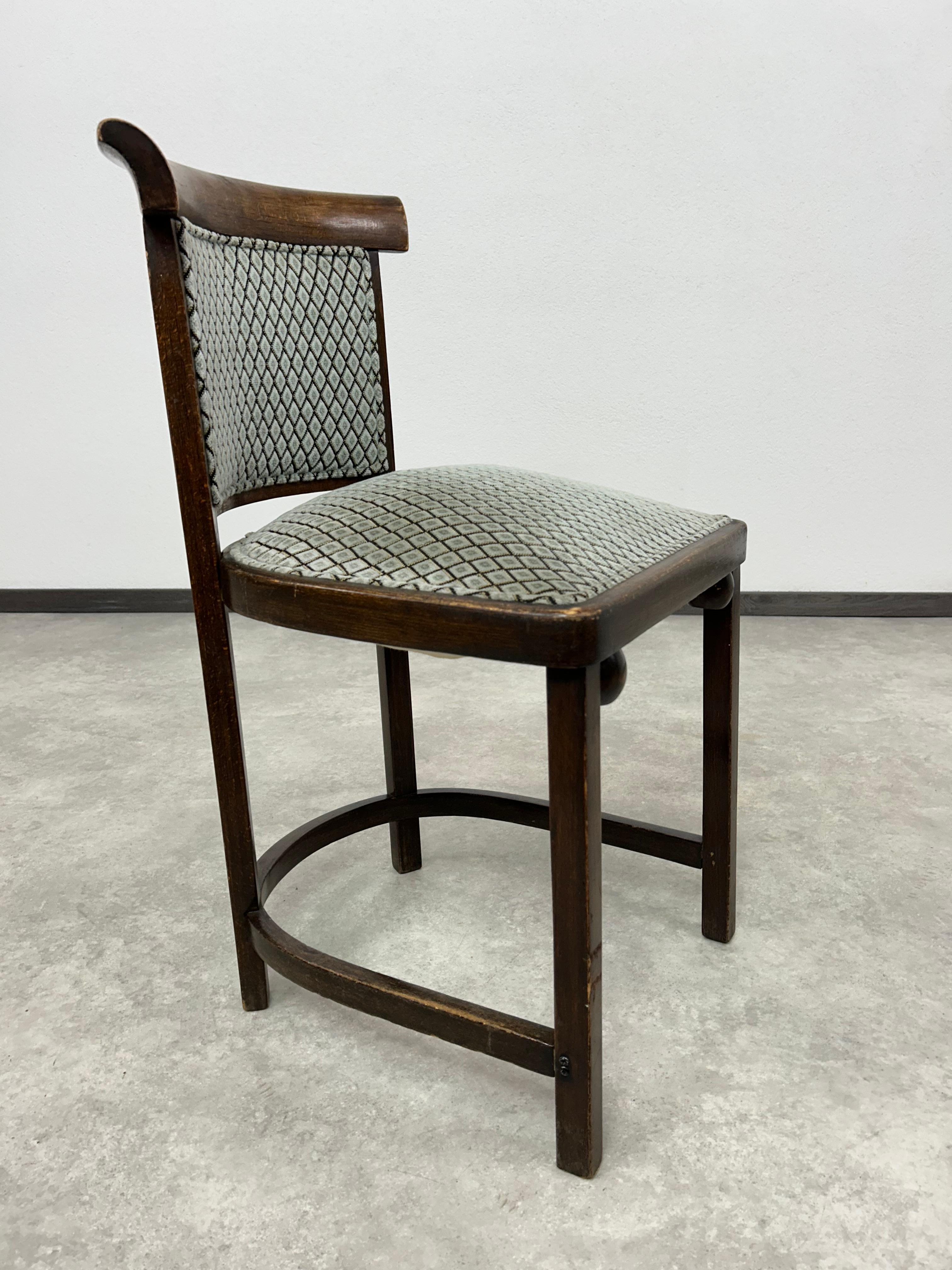 Sedia Fledermaus n.423 di Josef Hoffmann In condizioni buone in vendita a Banská Štiavnica, SK