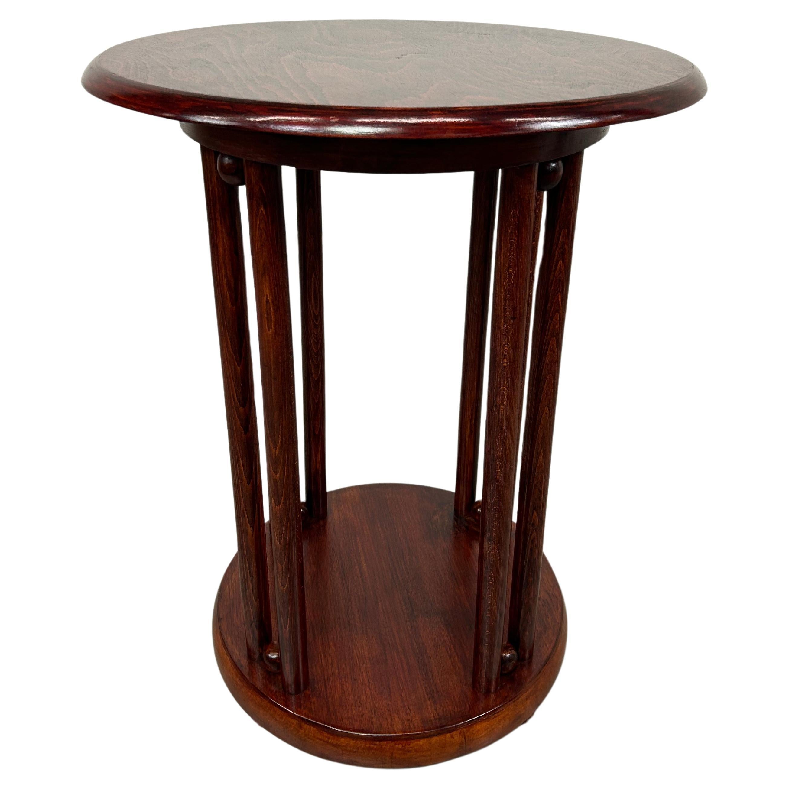 Fledermaus coffee table no.406 by Josef Hoffmann for J&J Kohn For Sale