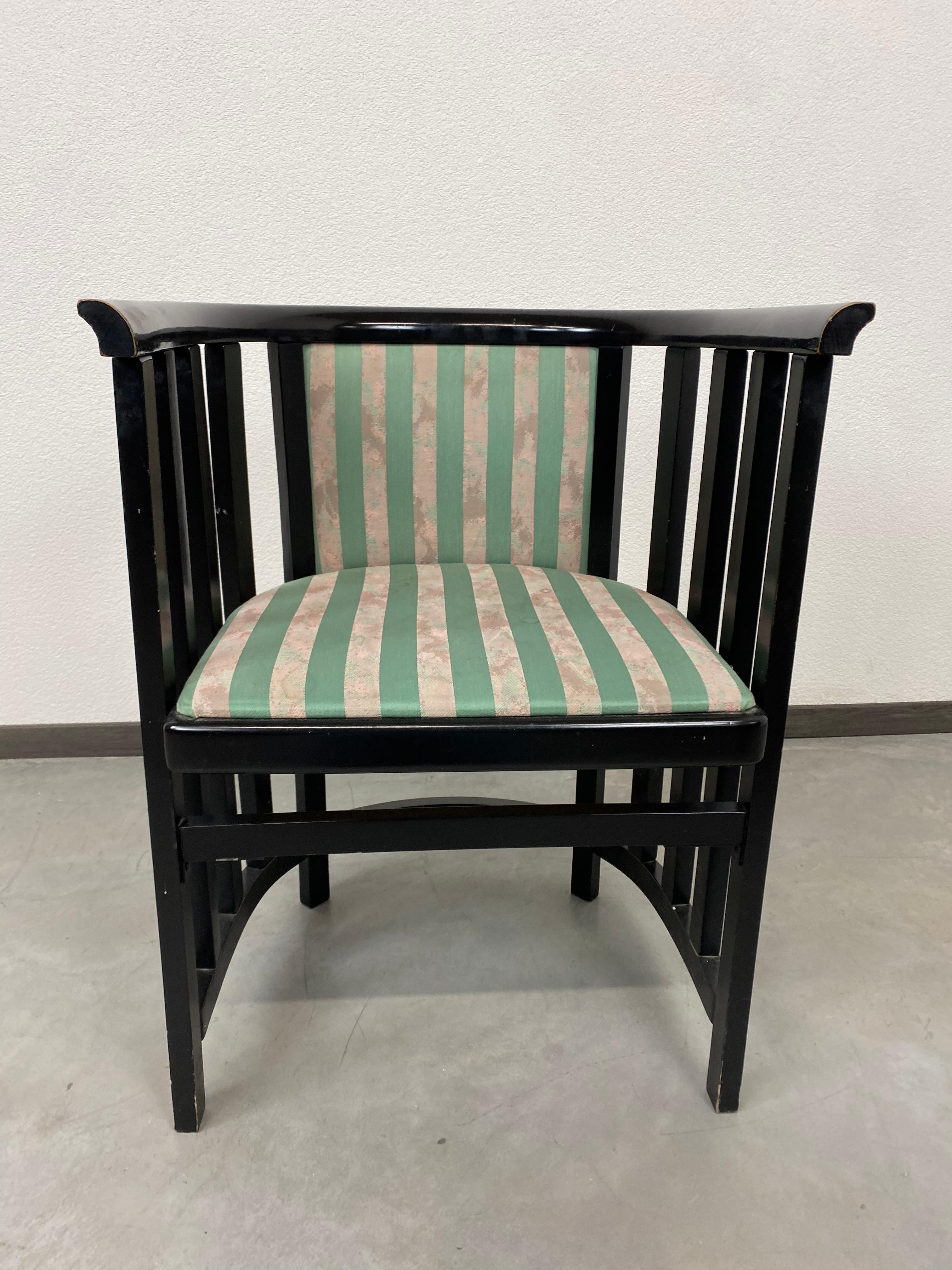 Groupe de sièges Fledermaus de Josef Hoffmann, ex. de Wittmann Wien en vente 3