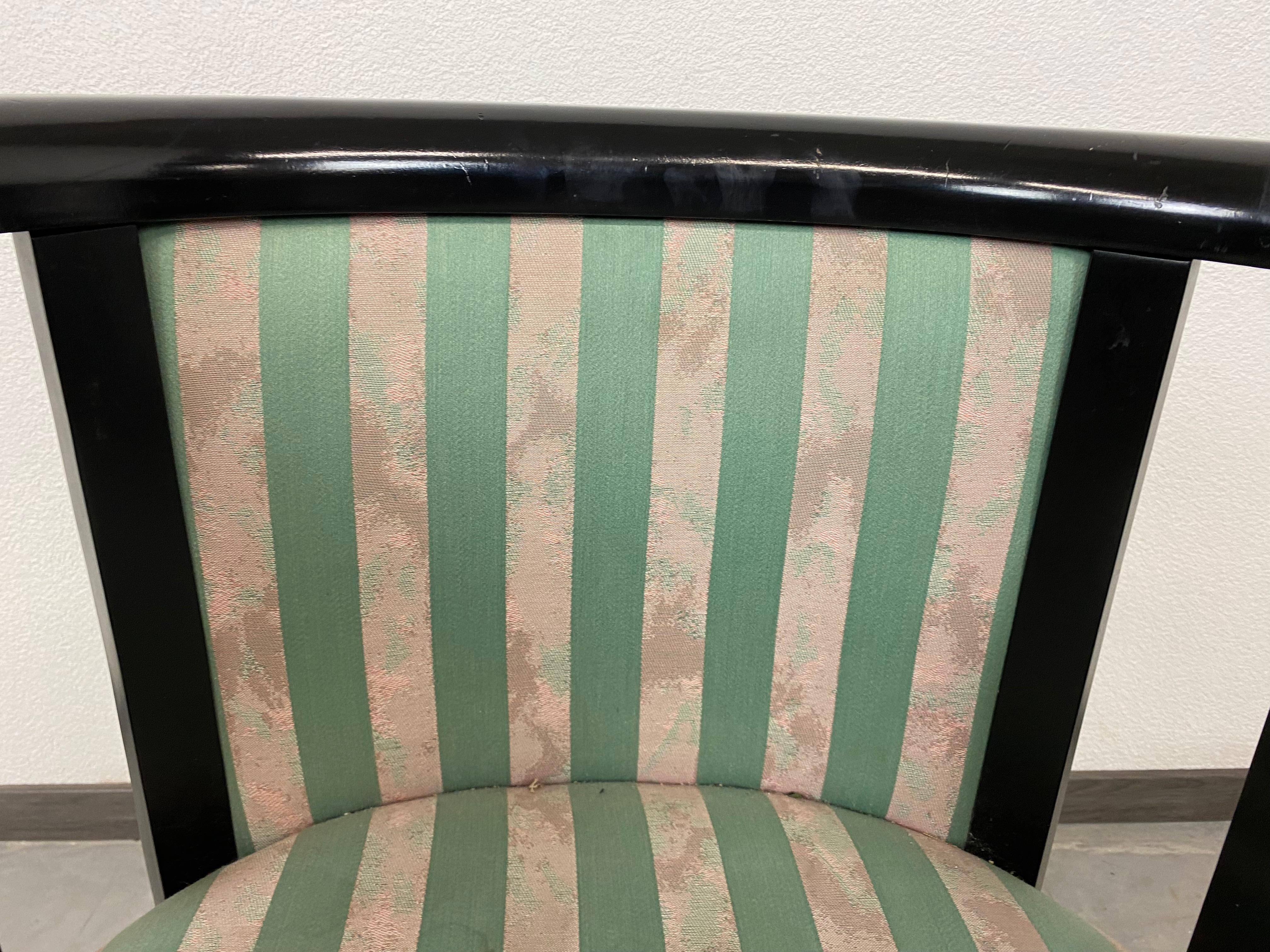 Groupe de sièges Fledermaus de Josef Hoffmann, ex. de Wittmann Wien en vente 6