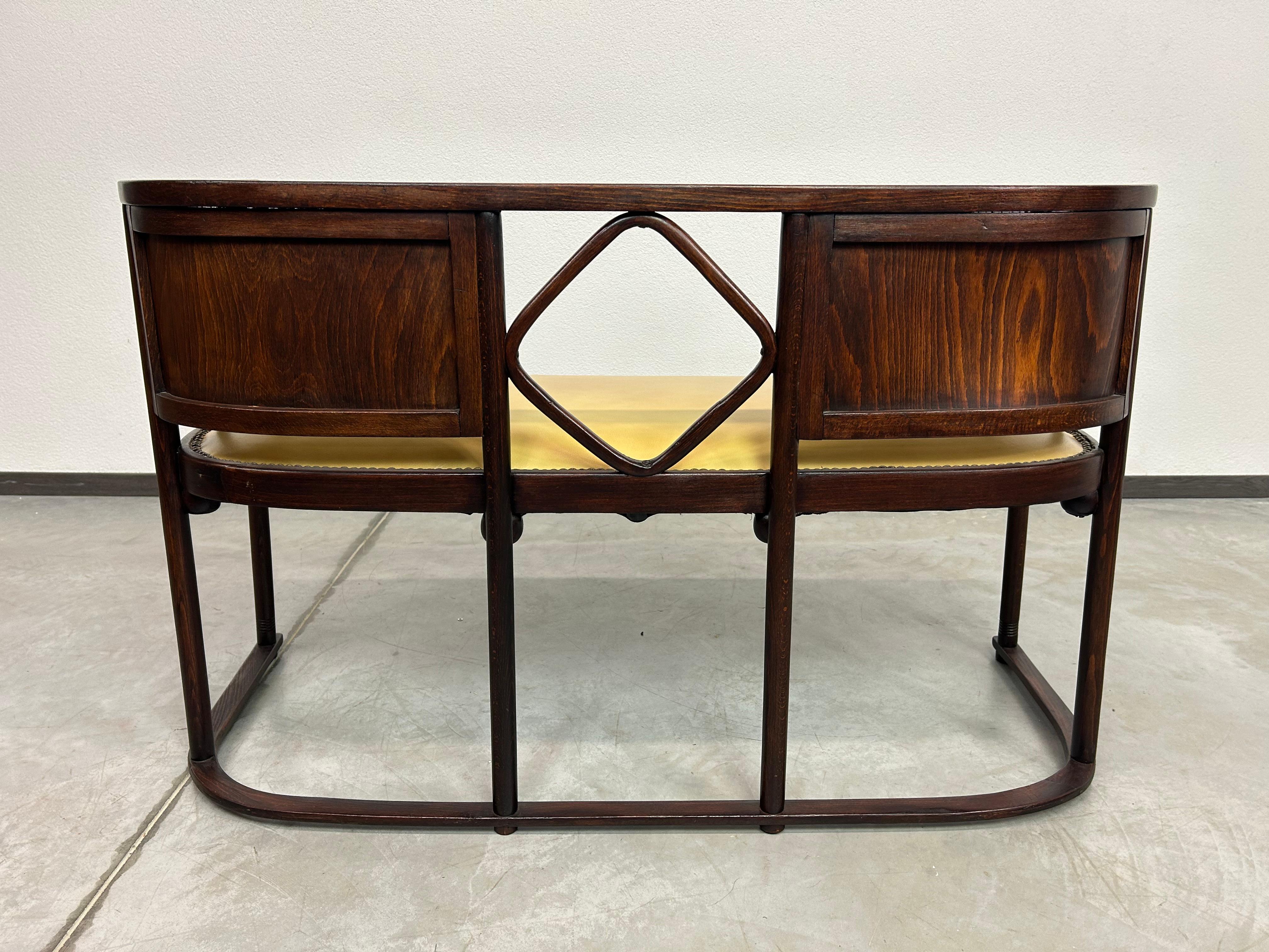 Groupe de sièges Fledermaus de Josef Hoffmann pour Jacob Josef Kohn en vente 3