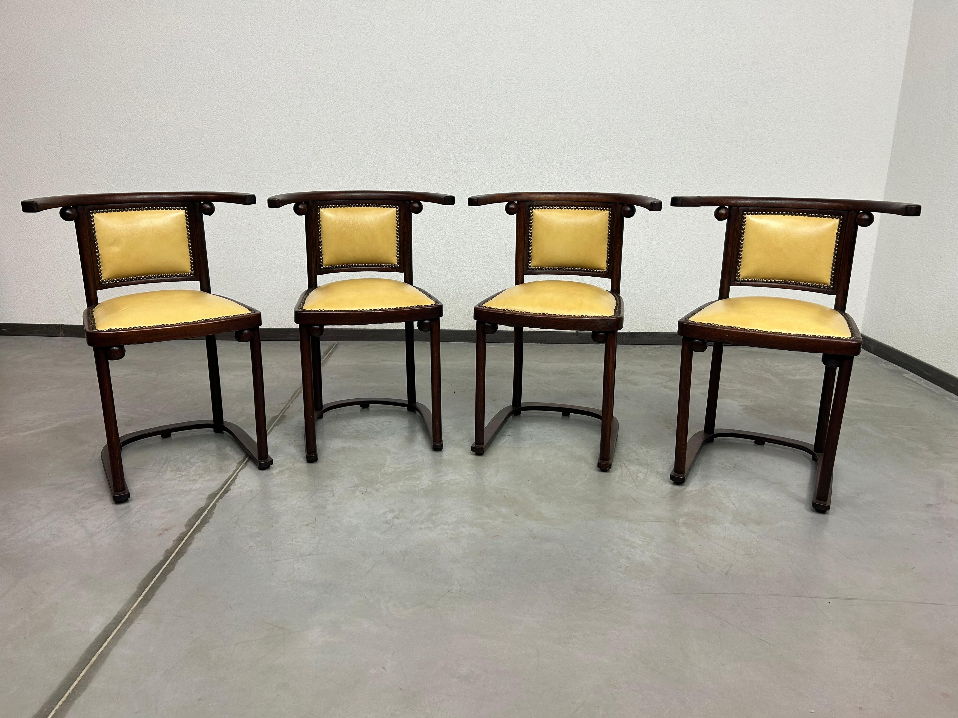 Groupe de sièges Fledermaus de Josef Hoffmann pour Jacob Josef Kohn en vente 10