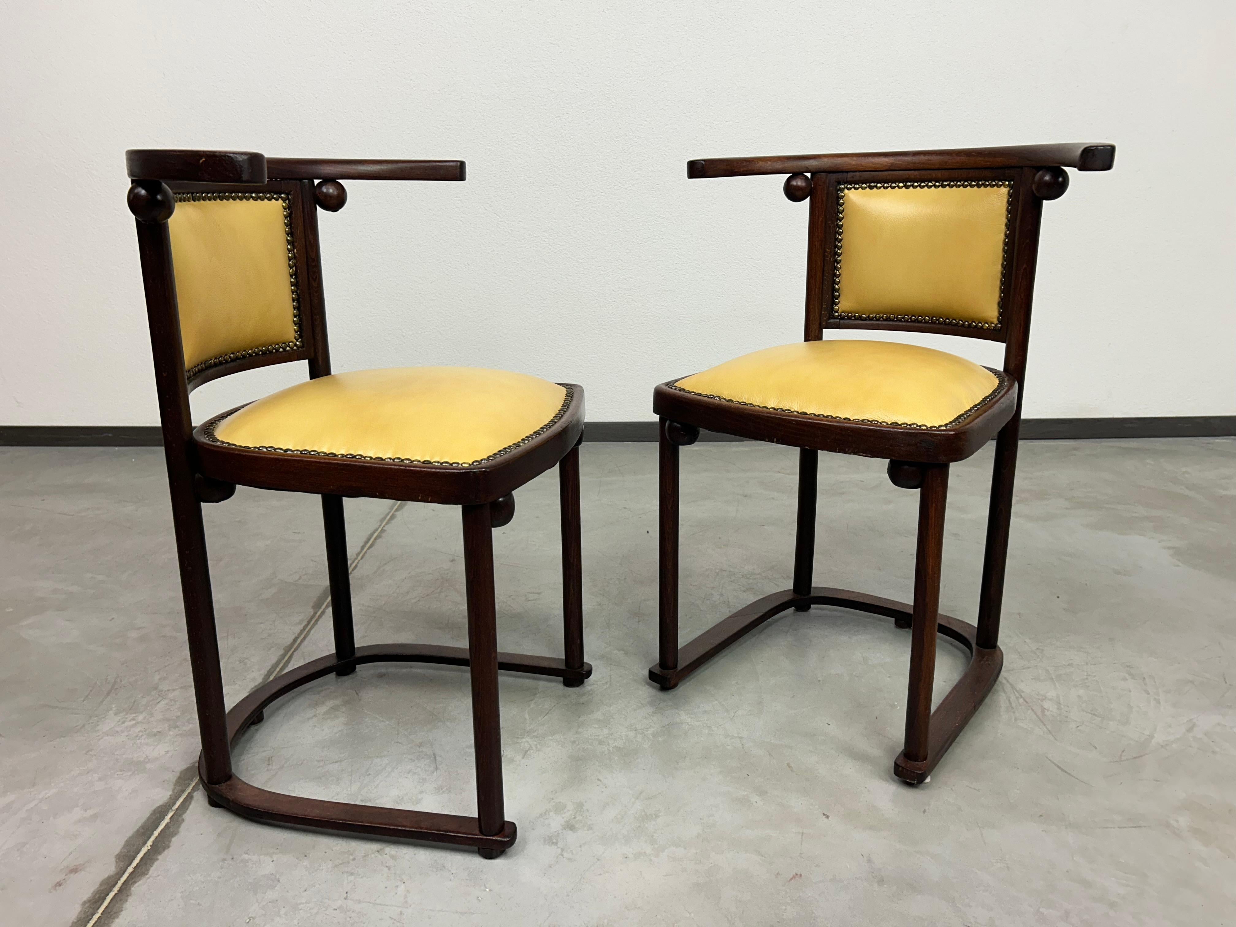 Groupe de sièges Fledermaus de Josef Hoffmann pour Jacob Josef Kohn en vente 11