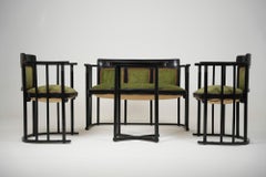 Ensemble de sièges « Fledermaus » conçu par Josef Hoffmann pour Jacob & Josef Kohn