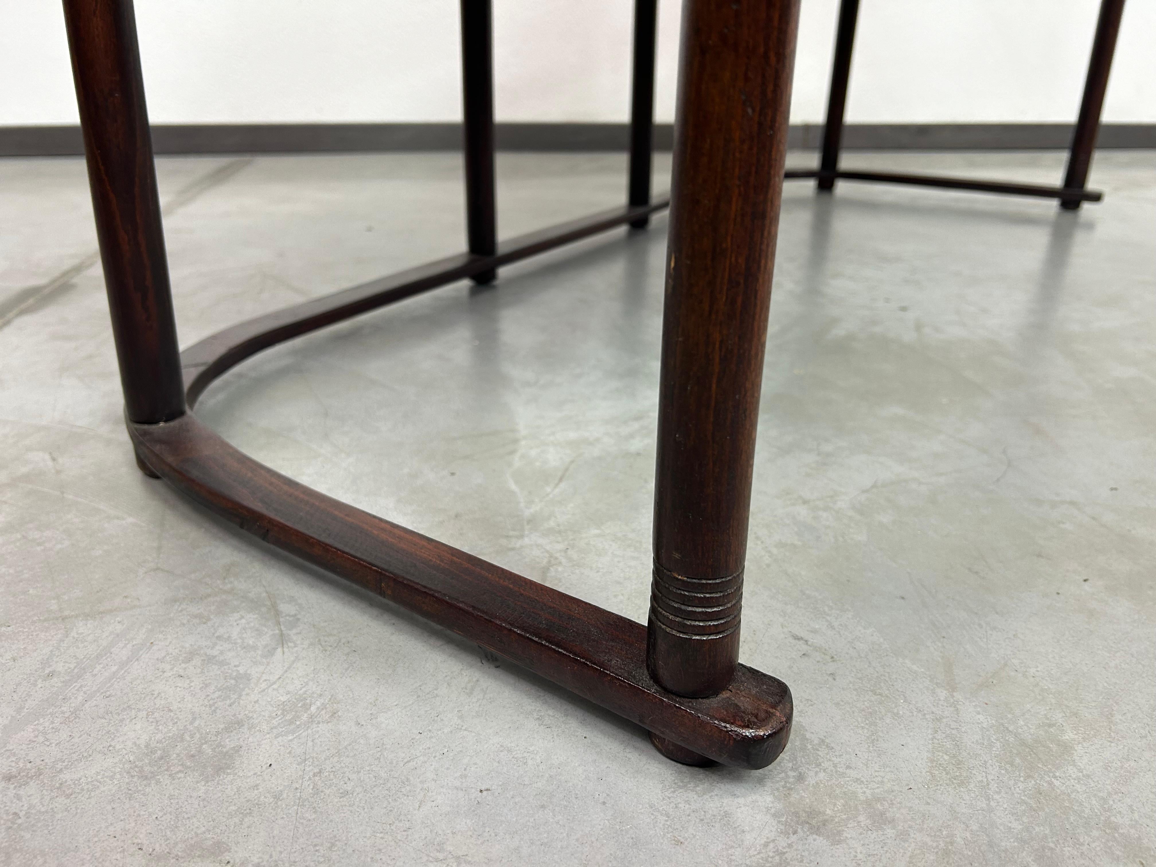 Groupe de sièges Fledermaus de Josef Hoffmann pour Jacob Josef Kohn en vente 2
