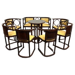 Fledermaus seating group by Josef Hoffmann for Jacob Josef Kohn