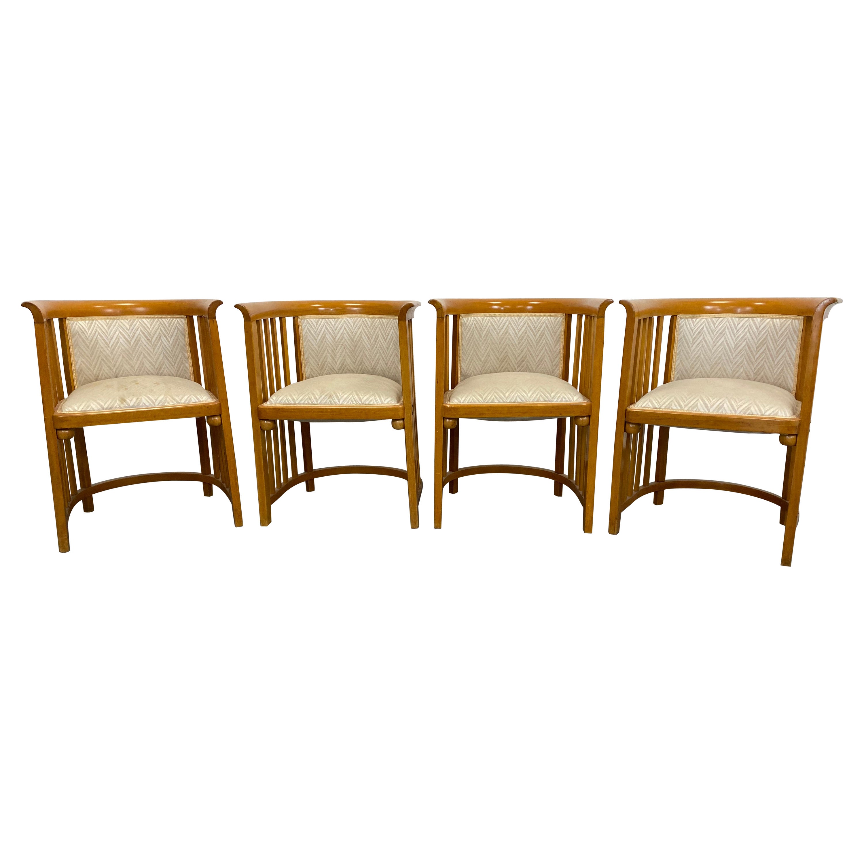 Fledermaus Secession Armchairs No.423