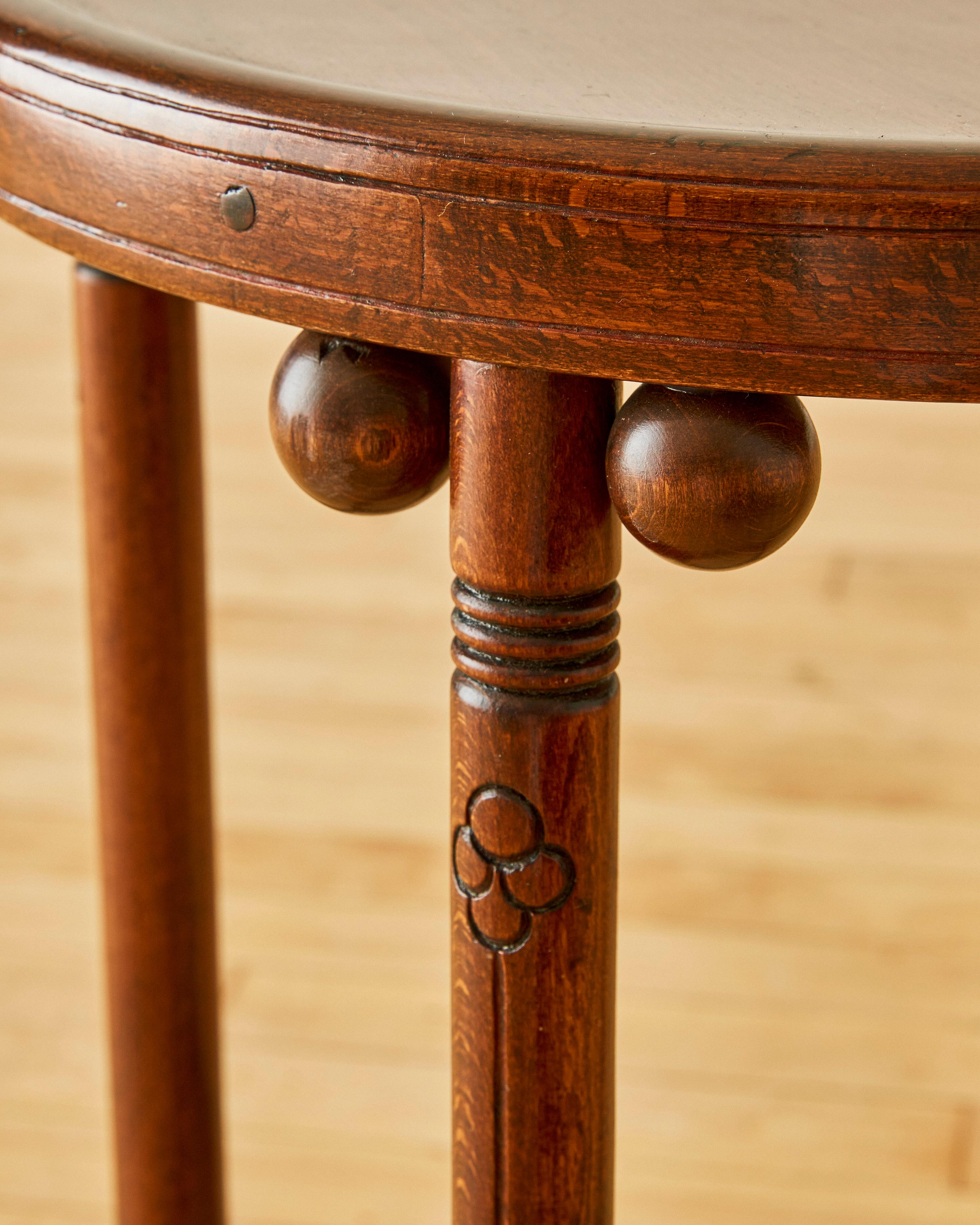 Fledermaus side table by Josef Hoffman In Good Condition In Long Island City, NY