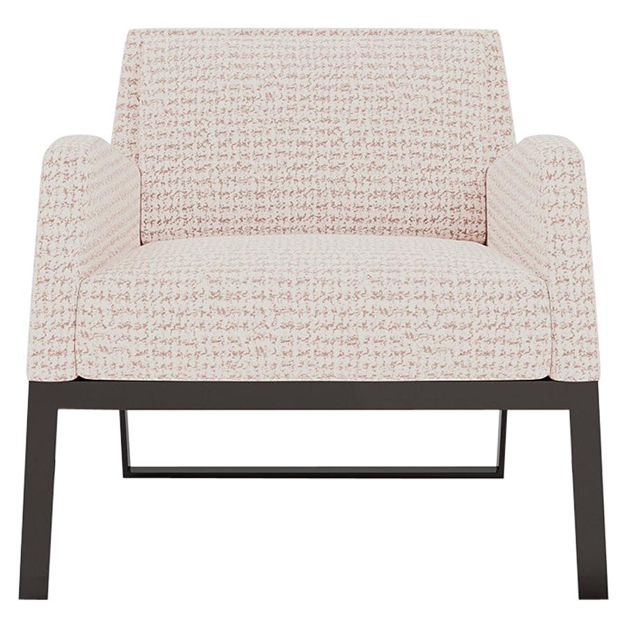 Fleet Street Lounge Chair by Yabu Pushelberg in Jacquard Tweed