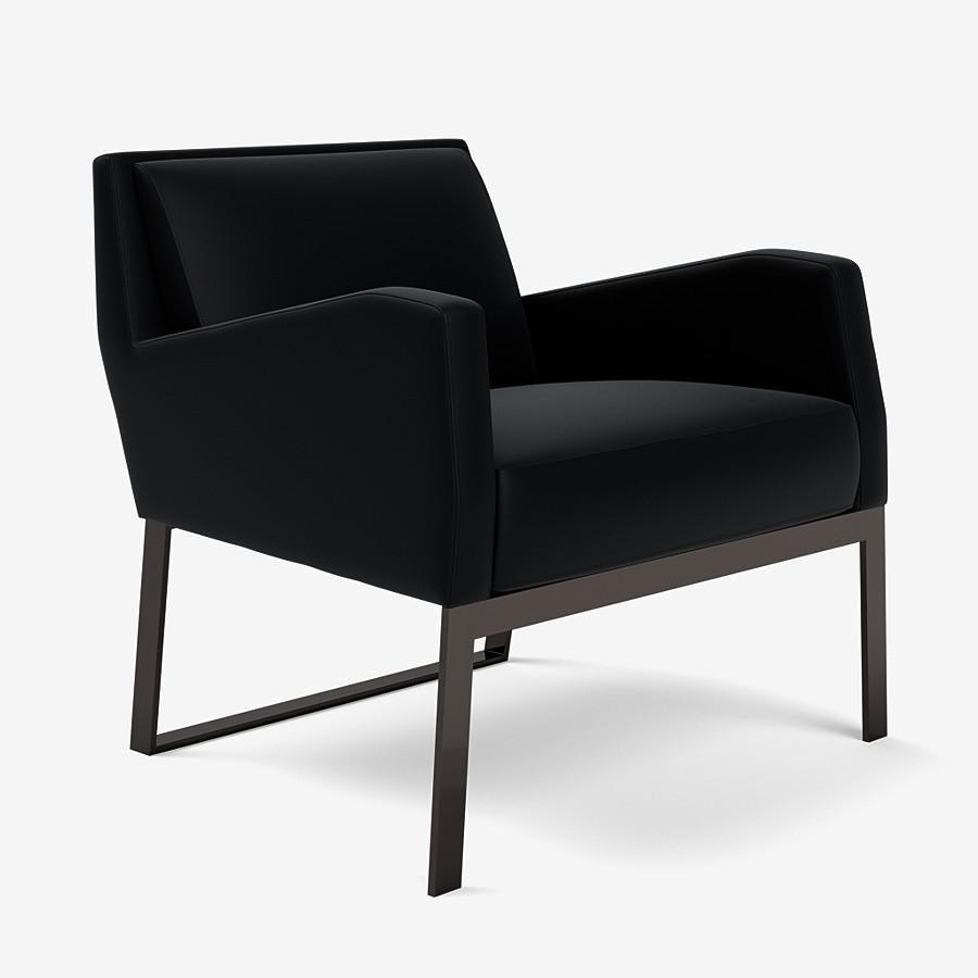 This Fleet Street lounge chair by Yabu Pushelberg is upholstered in Ameila Street premium aniline leather. Ameila Street comes in 7 colorways from Scandinavia, with a weight of 1.5-1.7mm.

George Yabu and Glenn Pushelberg lead one of the world’s