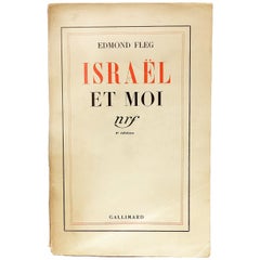 FLEG, Edmond. Israel und Moi. Paris: Gallimard, 1936.