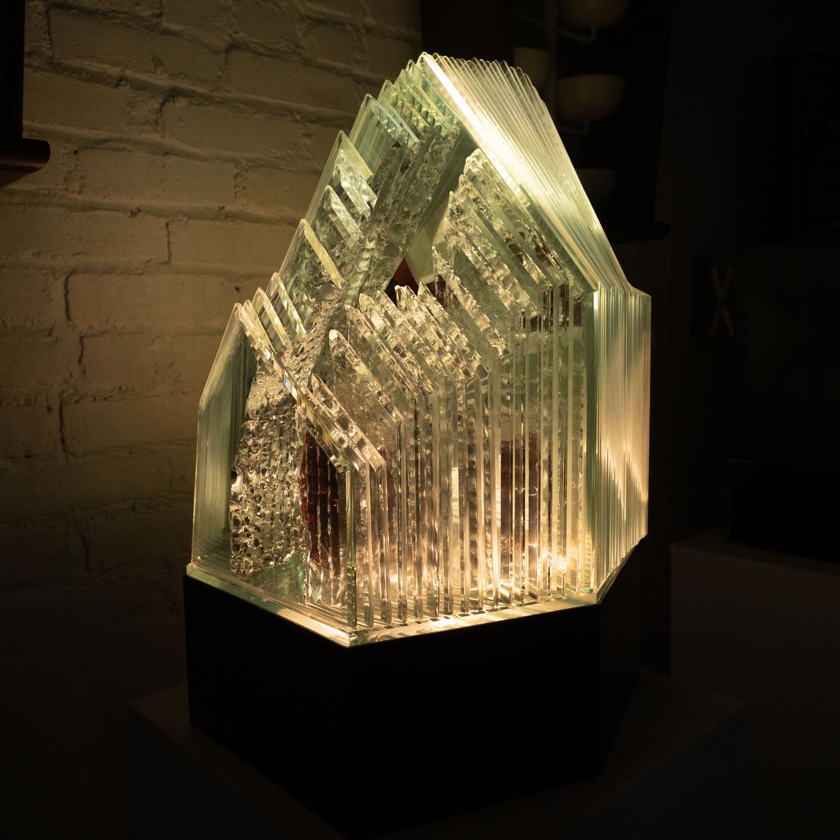 Scultura in vetro artistico 