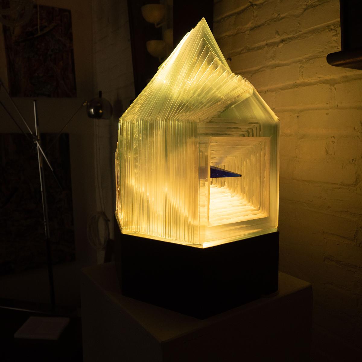 Scultura in vetro artistico 