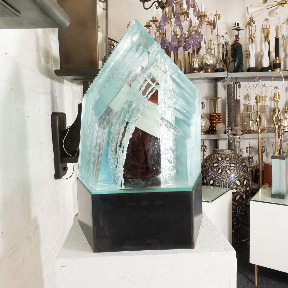 Scultura in vetro artistico 