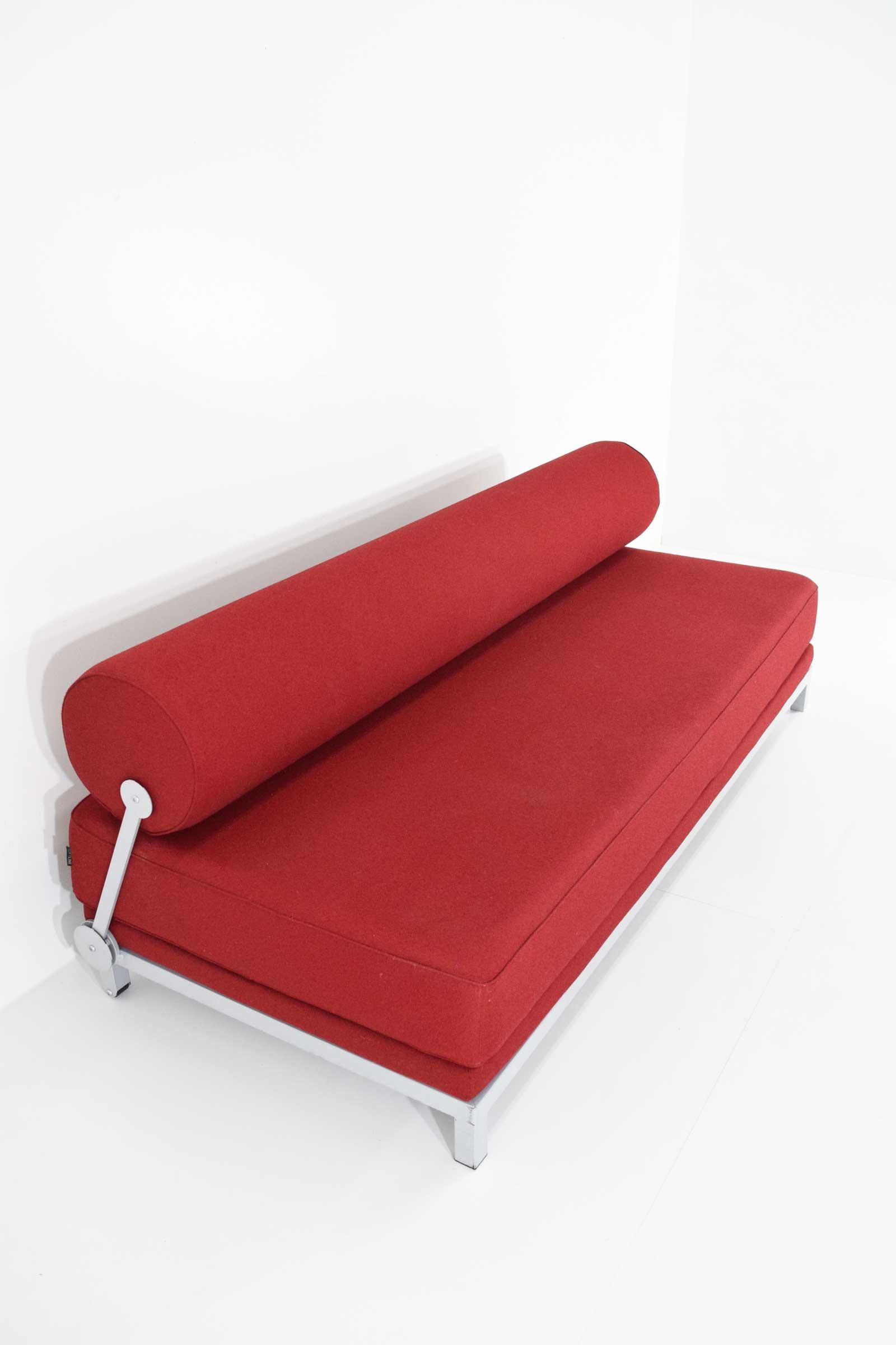 Modern Fleming Busk for Softline Twilight Sleeper Sofa in Red