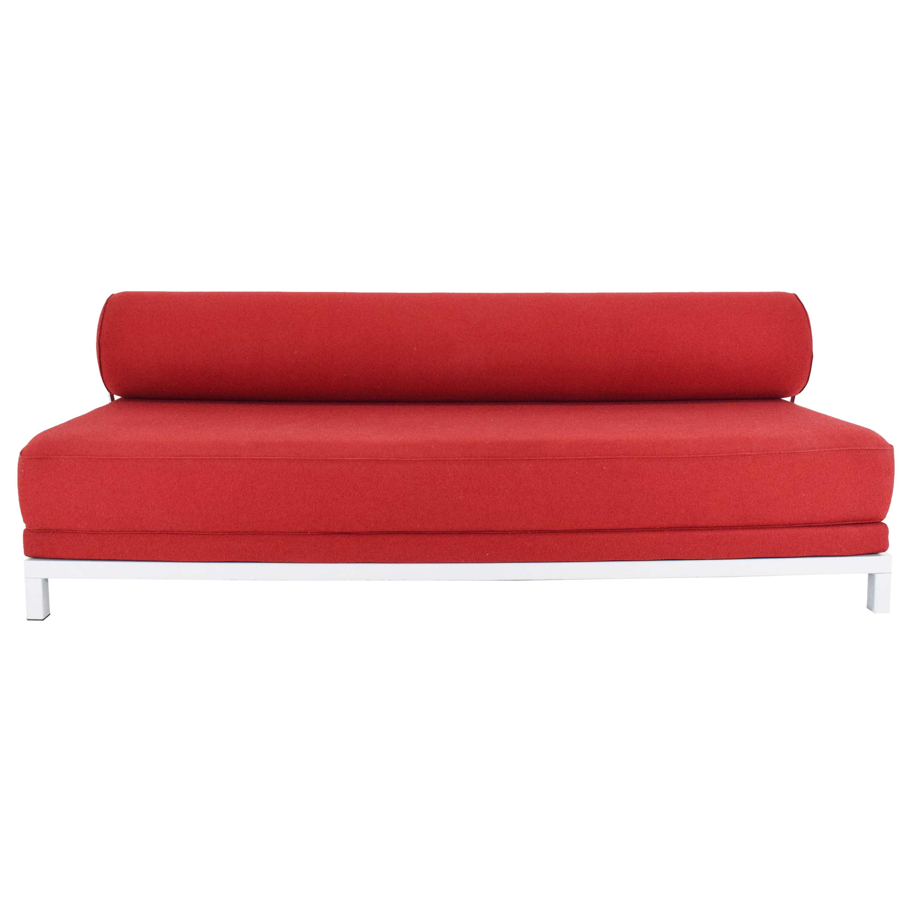 Fleming Busk for Softline Twilight Sleeper Sofa in Red