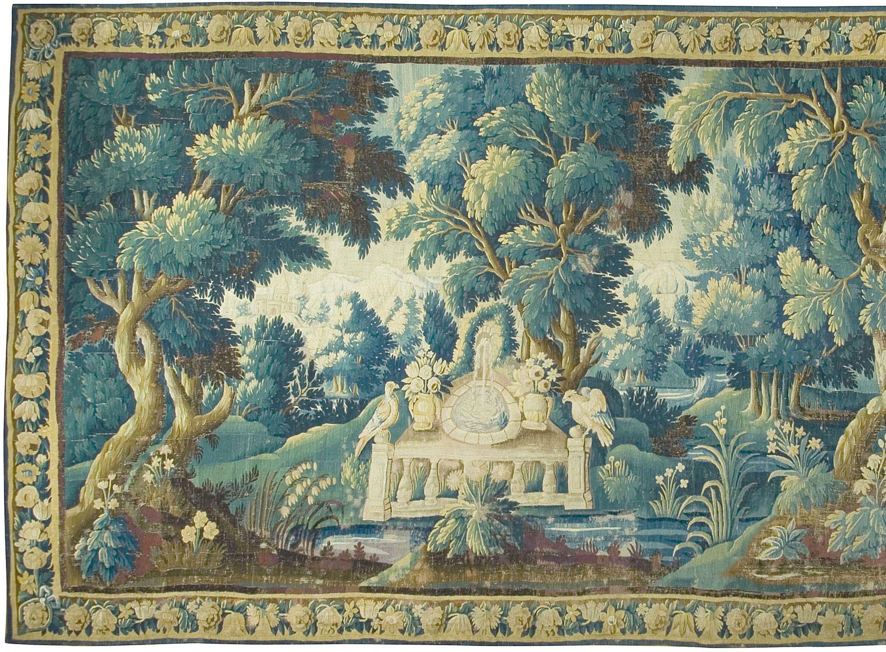 Tapisserie Greene & Greene Flemish du 17ème siècle 9'2 x 15'3 Bon état - En vente à New York, NY