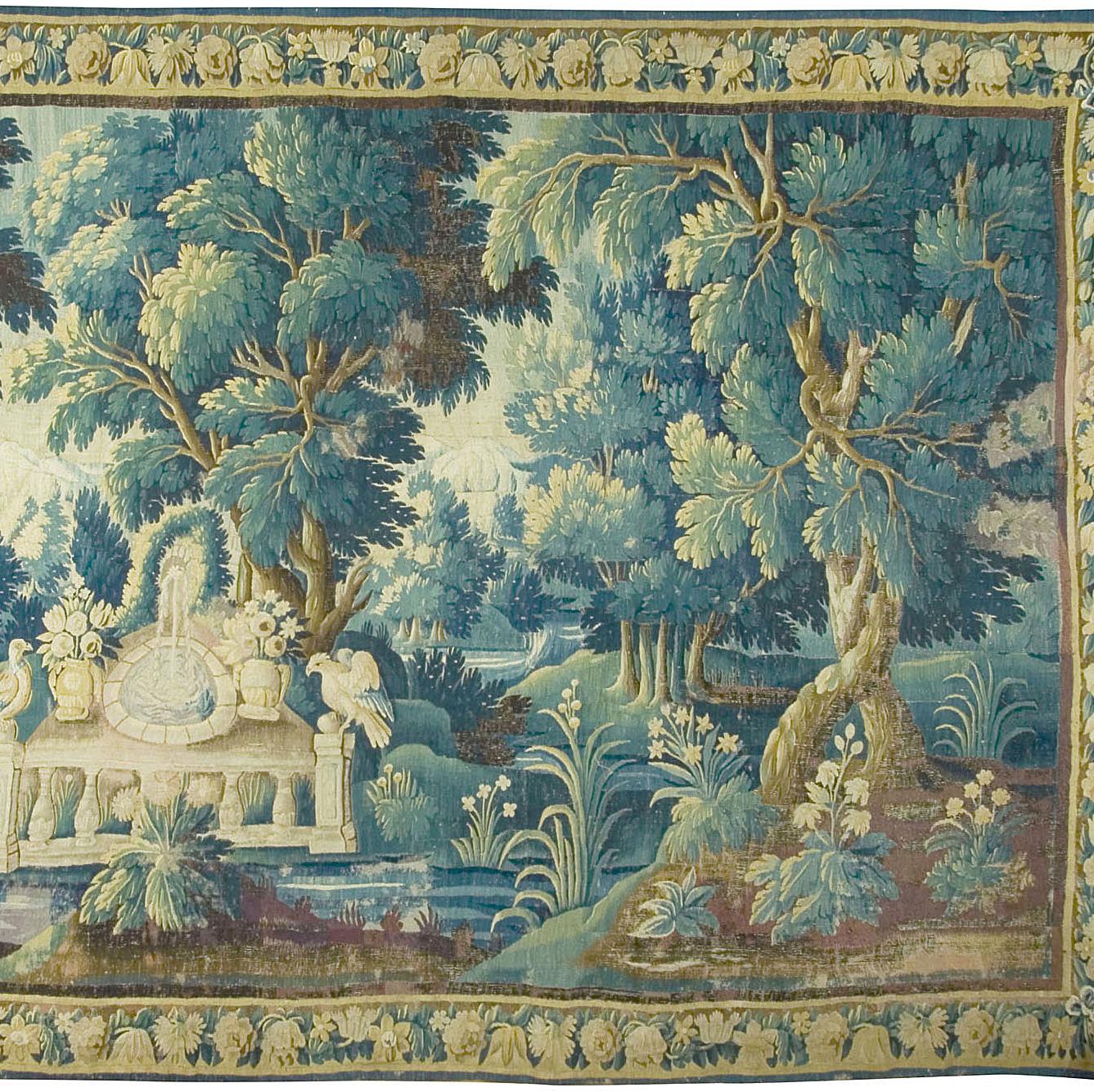 Laine Tapisserie Greene & Greene Flemish du 17ème siècle 9'2 x 15'3 en vente