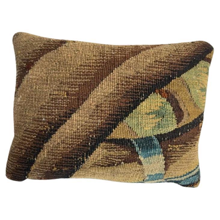 Flemish 17th Century Tapestry 15" X 12" Pillow For Sale