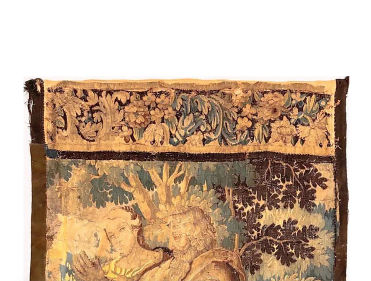 Belga Arazzo figurato fiammingo del XVIII secolo in vendita