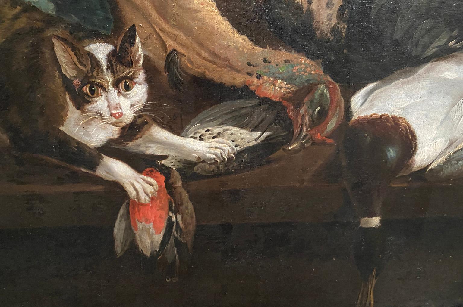 Tela Nature Morte fiamminga del XVIII secolo - Natura morta