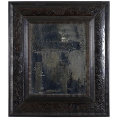 Flemish Baroque Ebony Mirror