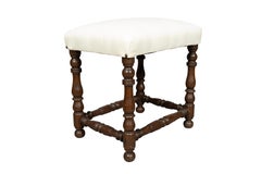 Flemish Baroque Walnut Bench