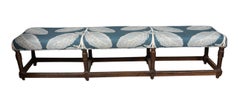 Flemish Baroque Walnut Bench