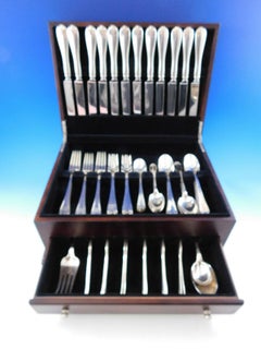 Flemish by Tiffany & Co. Sterling Silver Flatware Set 12 Service Dinner 75 Pcs