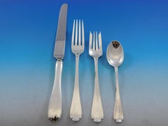 Flemish by Tiffany and Co Sterling Silver Flatware Set Service 36 Pieces Dinner