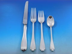 Flemish by Tiffany and Co Sterling Silver Flatware Set Service 76 pieces Dinner