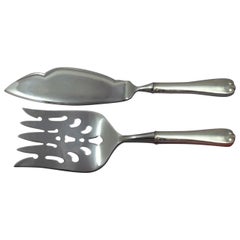 Flemish by Tiffany & Co Sterling Silver Fish Serving Set 2-Piece Custom HHWS