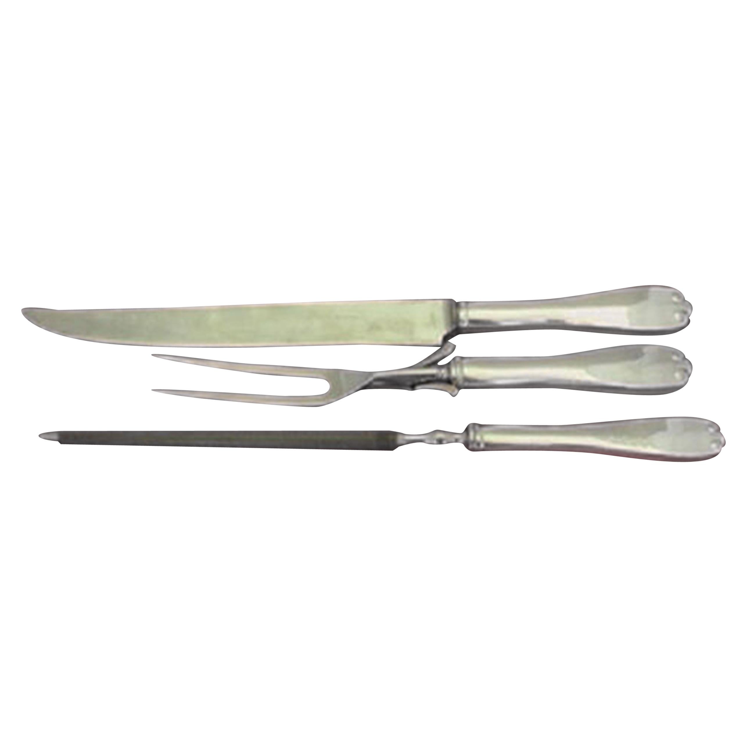 Flemish by Tiffany & Co. Sterling Silver Roast Carving Set 3-Piece