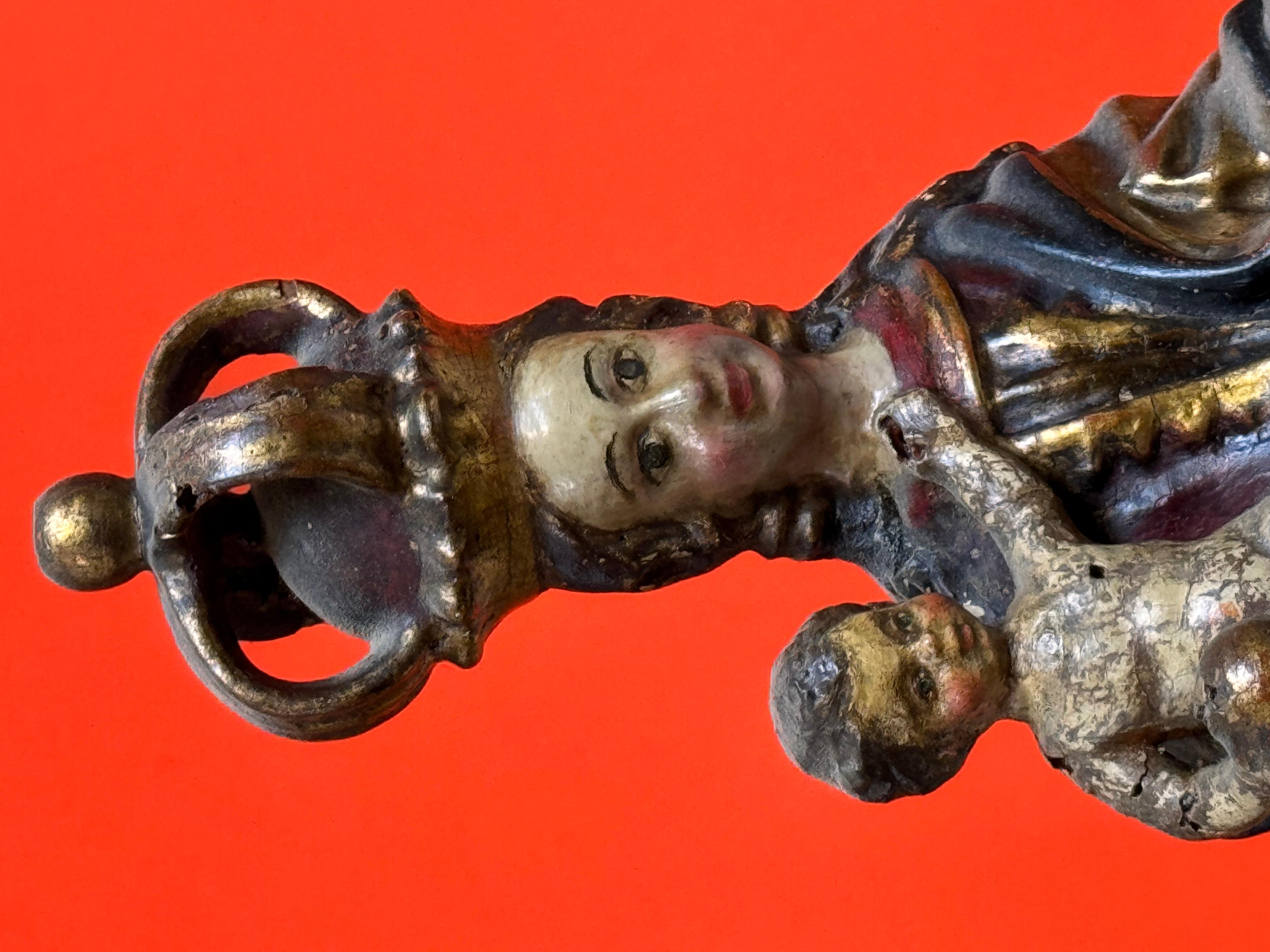 Vergine d'altare di campo fiammingo, Borgogna, XV secolo in vendita 2