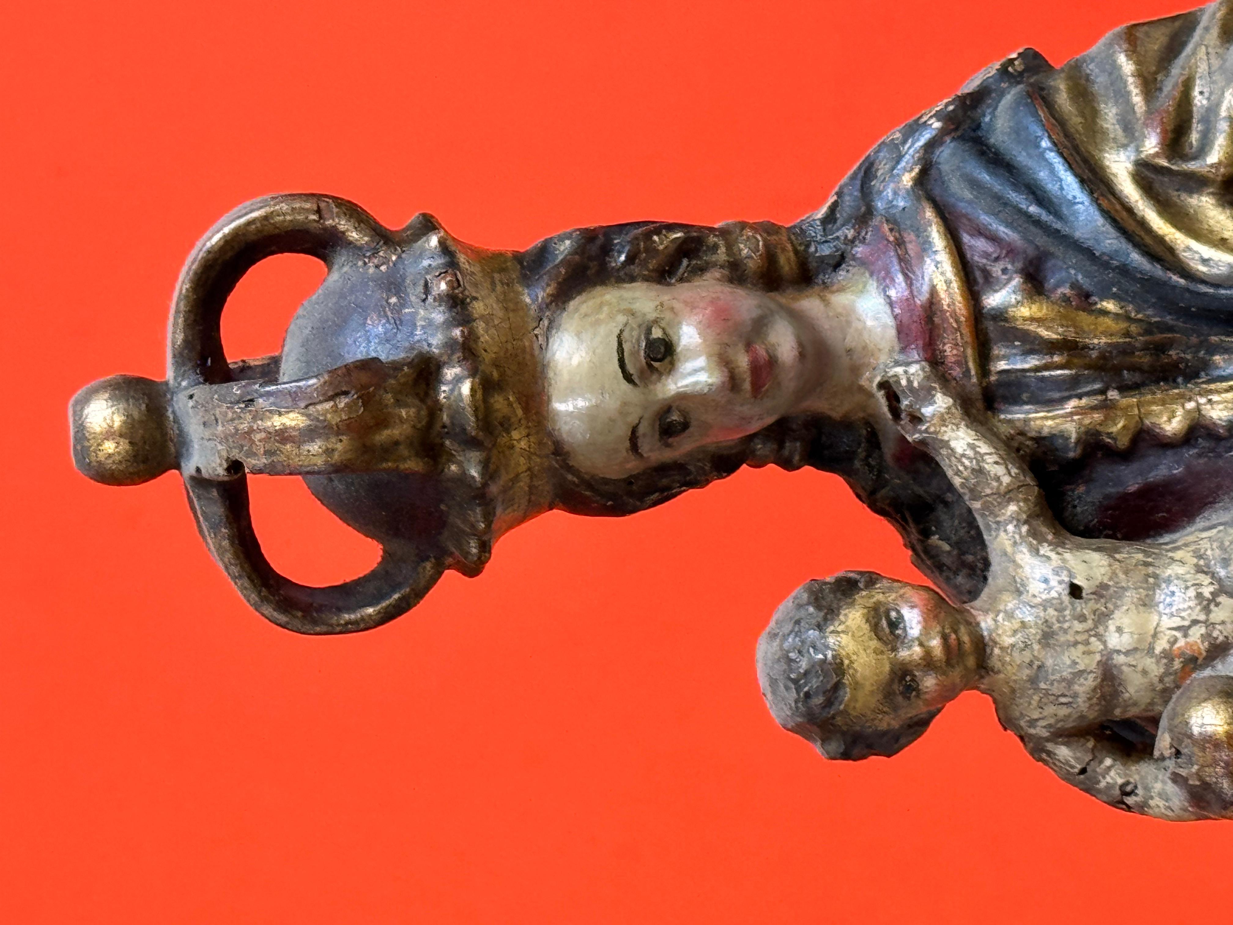 Vergine d'altare di campo fiammingo, Borgogna, XV secolo in vendita 1