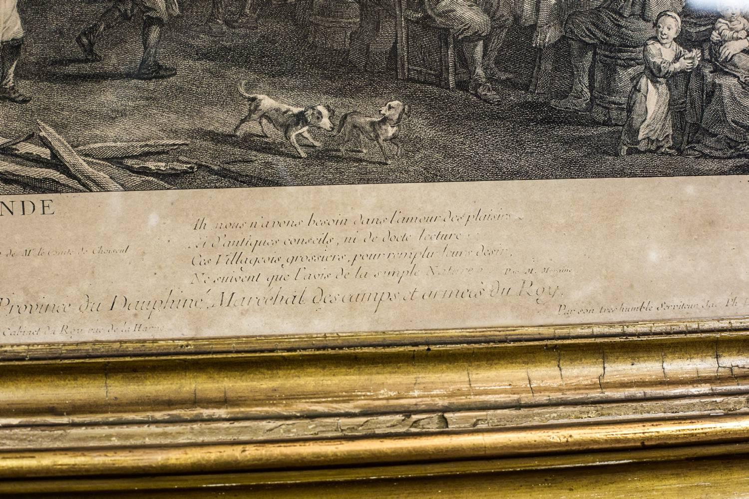 Flemish Holiday, 18th Century Print 5