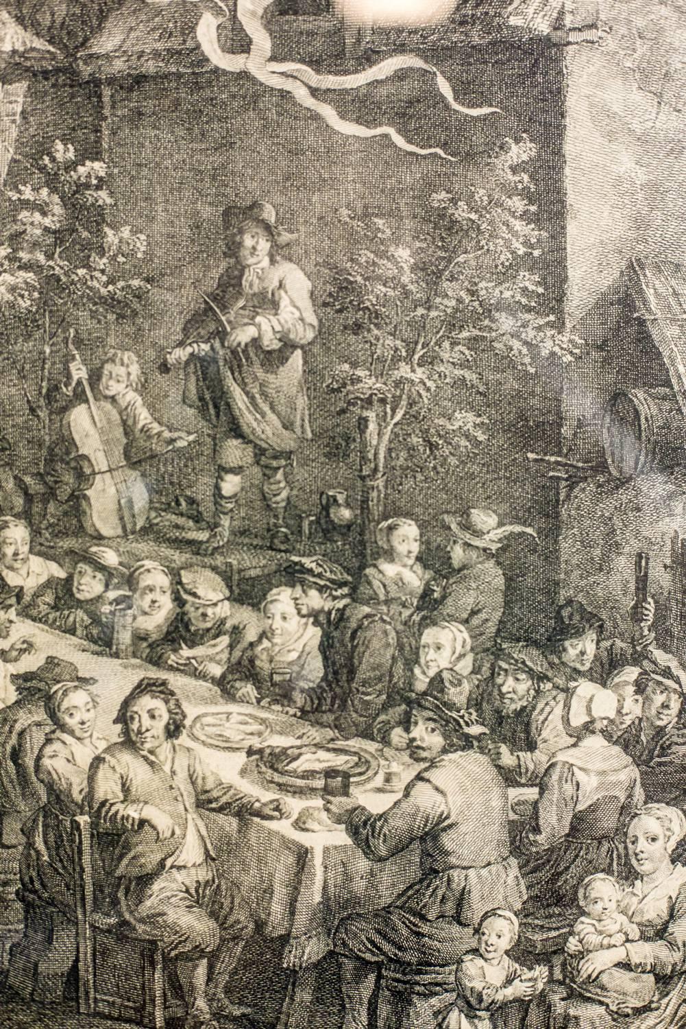 Flemish Holiday, 18th Century Print 8