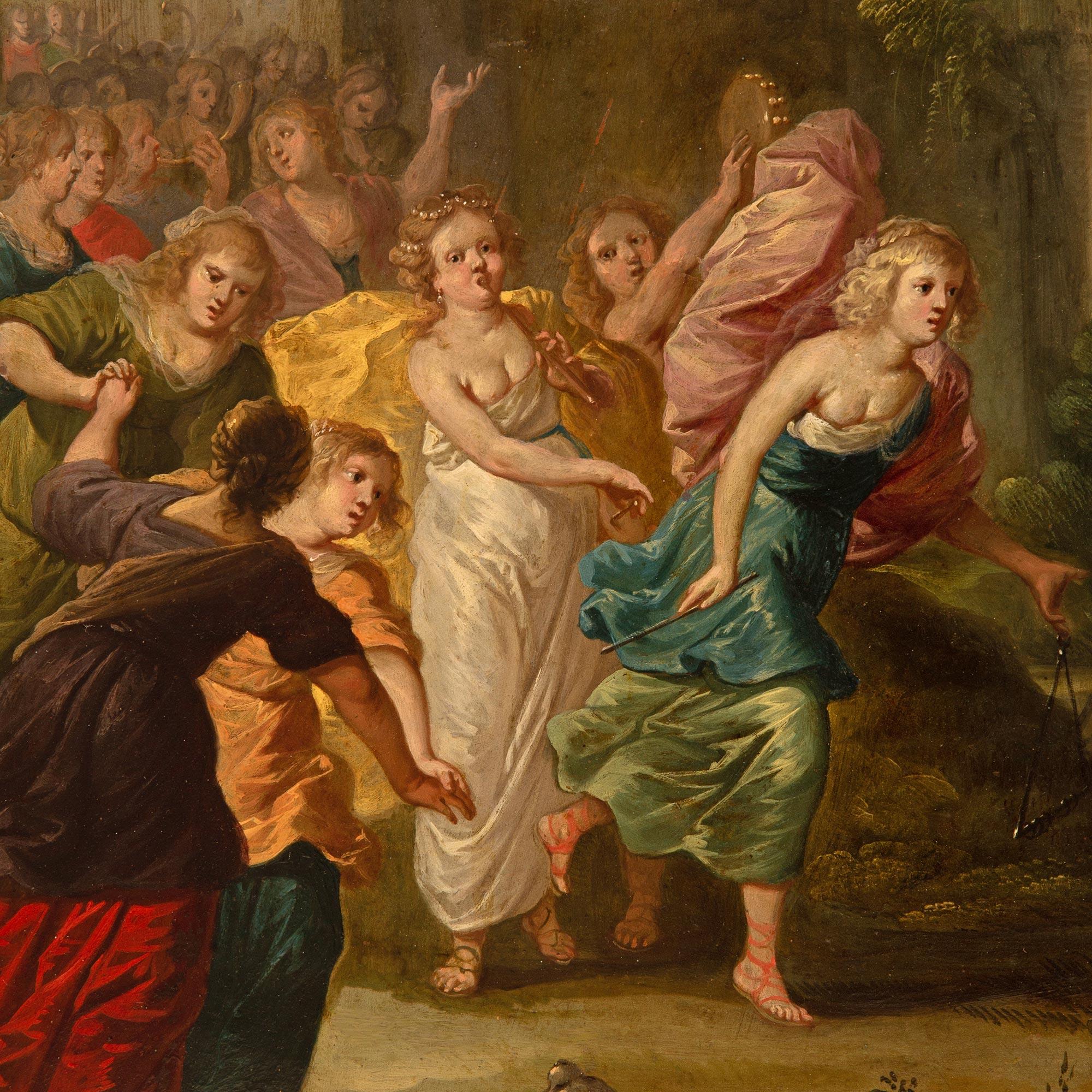 Flämisches Gemälde, Öl auf Leinwand, spätes 17. Jahrhundert/ frühes 18. Jahrhundert im Angebot 1