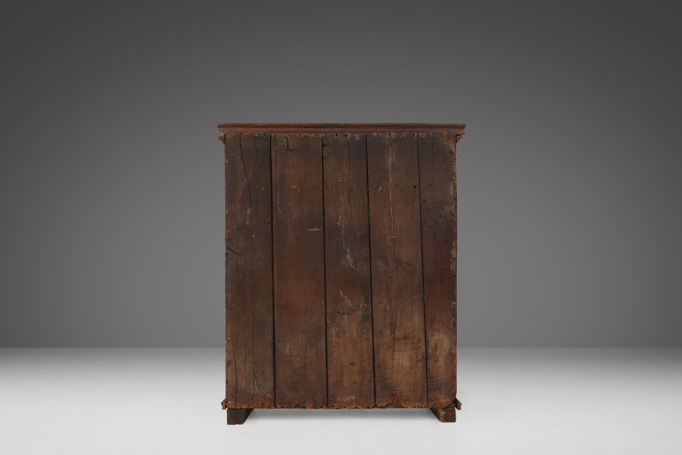 Flemish late 18th century cabinet For Sale 9